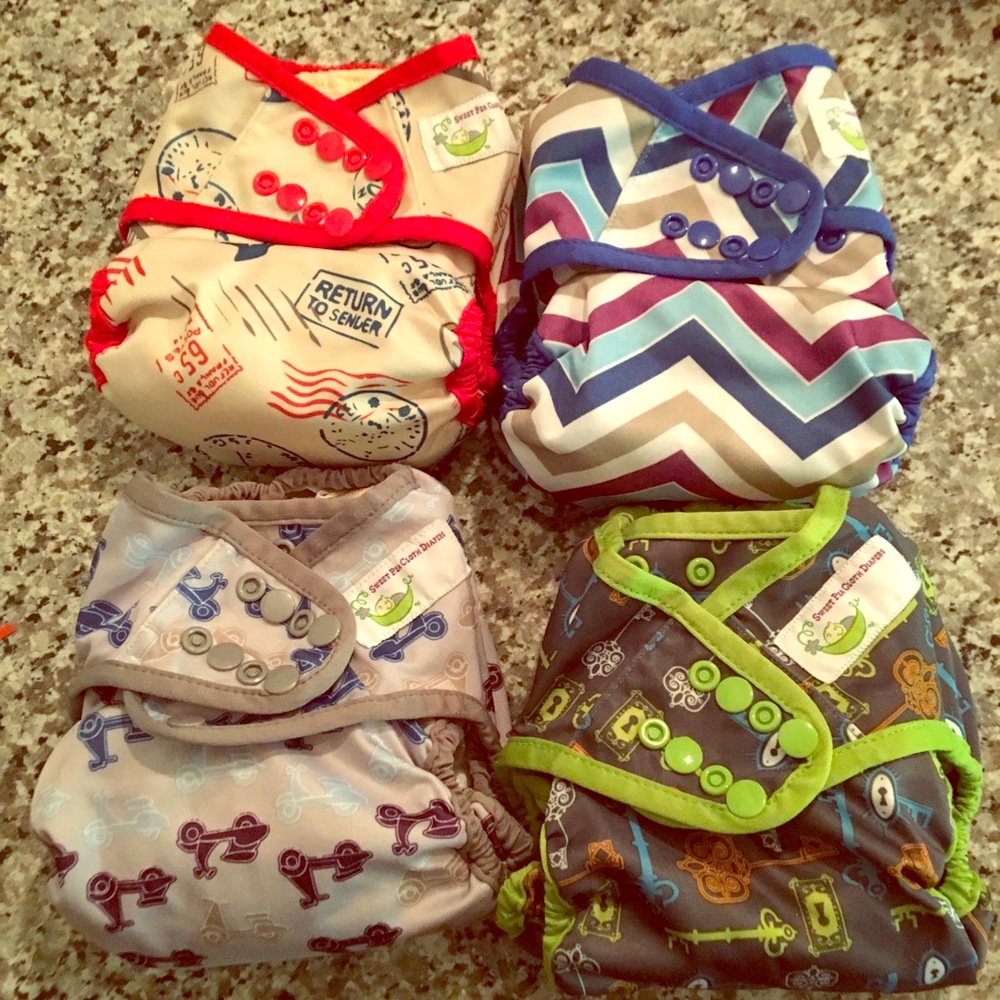 SweetPea cloth diaper covers One Size
